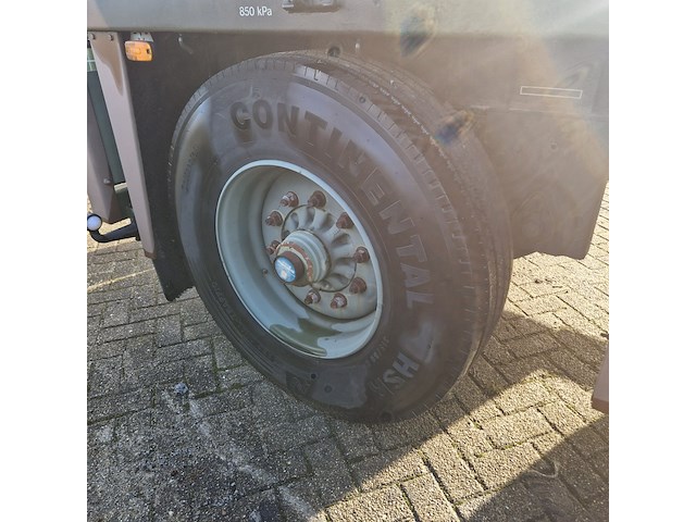 Open aanhangwagen 20ft, gs meppel, legergroen - afbeelding 20 van  41