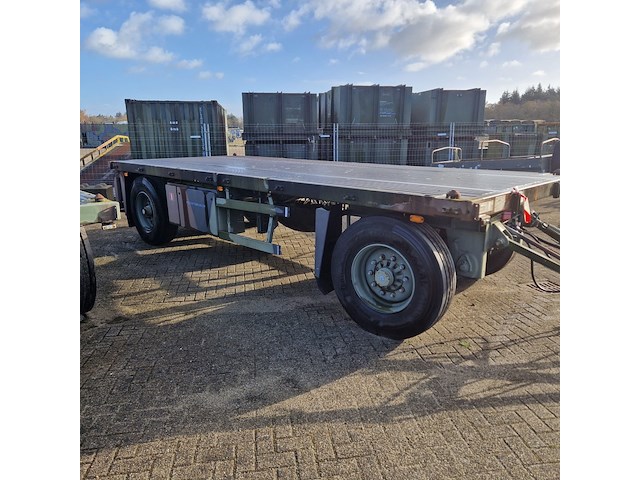 Open aanhangwagen 20ft, gs meppel, legergroen - afbeelding 12 van  41