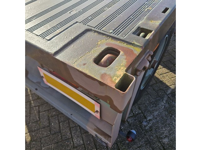 Open aanhangwagen 20ft, gs meppel, legergroen - afbeelding 24 van  41