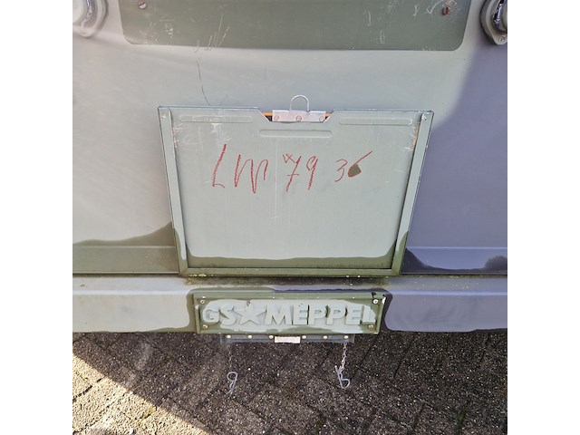 Open aanhangwagen 20ft, gs meppel, legergroen - afbeelding 26 van  41