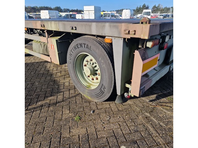 Open aanhangwagen 20ft, gs meppel, legergroen - afbeelding 28 van  41