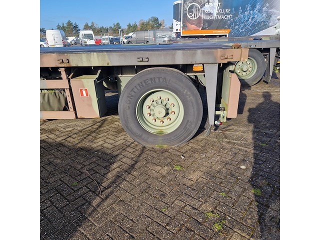Open aanhangwagen 20ft, gs meppel, legergroen - afbeelding 29 van  41