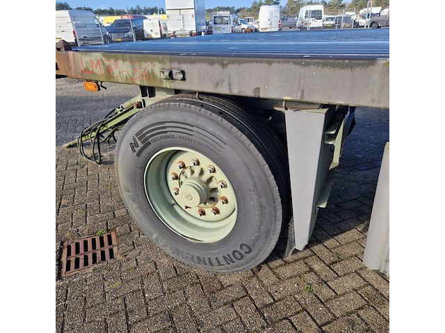 Open aanhangwagen 20ft, gs meppel, legergroen - afbeelding 33 van  41