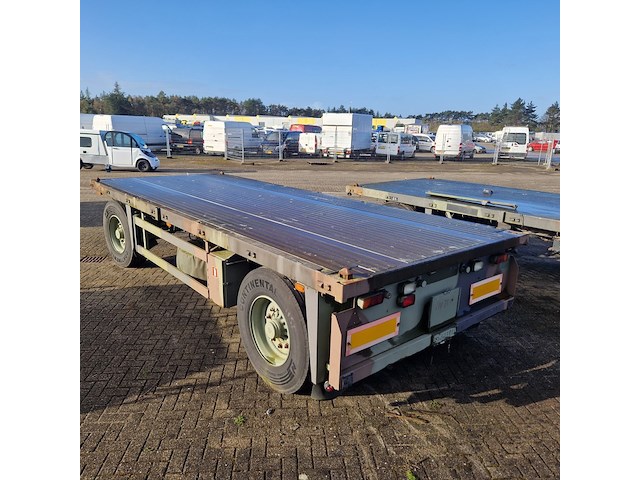 Open aanhangwagen 20ft, gs meppel, legergroen - afbeelding 37 van  41
