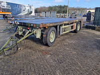 Open aanhangwagen 20ft, gs meppel, legergroen - afbeelding 38 van  41