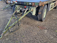 Open aanhangwagen 20ft, gs meppel, legergroen - afbeelding 39 van  41