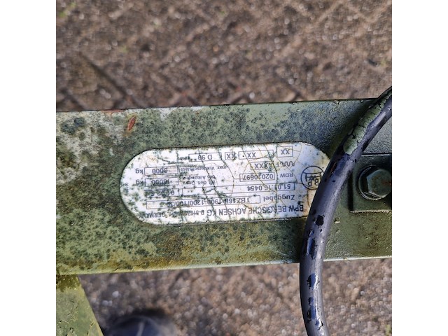 Open aanhangwagen 20ft, hoekstra, legergroen - afbeelding 6 van  38