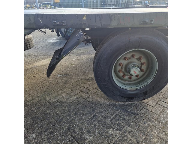 Open aanhangwagen 20ft, hoekstra, legergroen - afbeelding 9 van  38