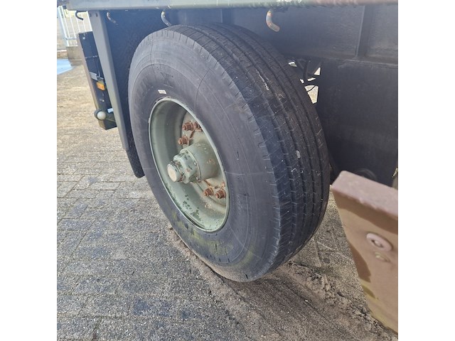 Open aanhangwagen 20ft, hoekstra, legergroen - afbeelding 14 van  38