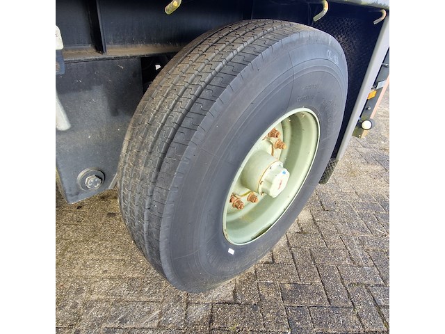 Open aanhangwagen 20ft, hoekstra, legergroen - afbeelding 19 van  38