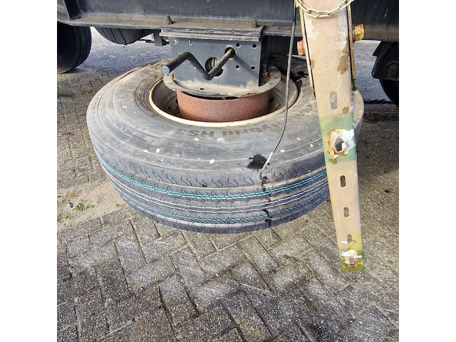 Open aanhangwagen 20ft, hoekstra, legergroen - afbeelding 20 van  38