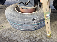 Open aanhangwagen 20ft, hoekstra, legergroen - afbeelding 20 van  38