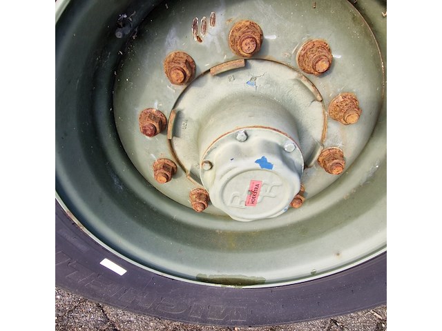 Open aanhangwagen 20ft, hoekstra, legergroen - afbeelding 22 van  38