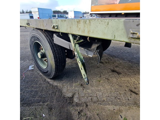Open aanhangwagen 20ft, hoekstra, legergroen - afbeelding 24 van  38