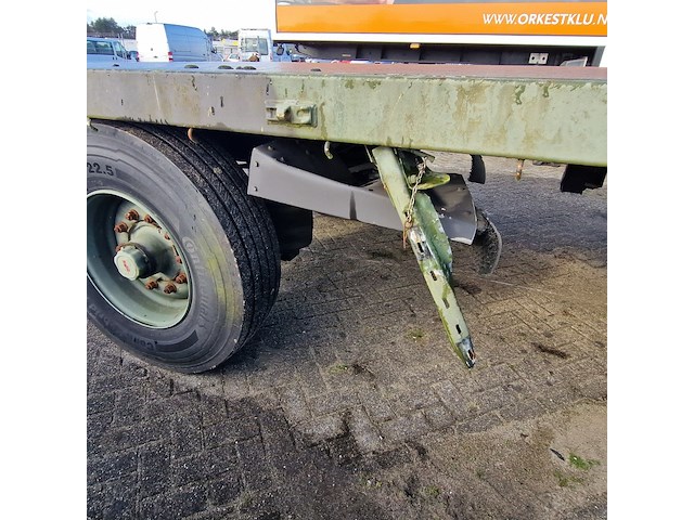Open aanhangwagen 20ft, hoekstra, legergroen - afbeelding 25 van  38
