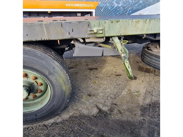 Open aanhangwagen 20ft, hoekstra, legergroen - afbeelding 26 van  38