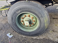 Open aanhangwagen 20ft, hoekstra, legergroen - afbeelding 27 van  38