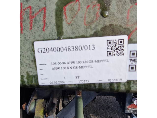 Open aanhangwagen 20ft, hoekstra, legergroen - afbeelding 32 van  38