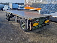 Open aanhangwagen 20ft, hoekstra, legergroen - afbeelding 33 van  38