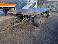 Open aanhangwagen 20ft, hoekstra, legergroen - afbeelding 35 van  38