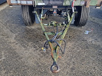 Open aanhangwagen 20ft, hoekstra, legergroen - afbeelding 37 van  38