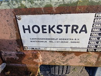 Open aanhangwagen 20ft, hoekstra, legergroen - afbeelding 2 van  29