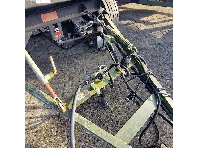 Open aanhangwagen 20ft, hoekstra, legergroen - afbeelding 6 van  29