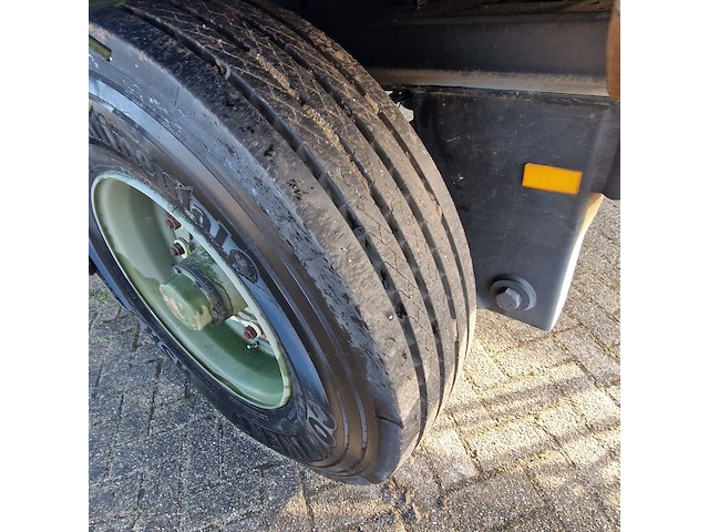 Open aanhangwagen 20ft, hoekstra, legergroen - afbeelding 10 van  29