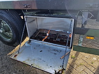 Open aanhangwagen 20ft, hoekstra, legergroen - afbeelding 13 van  29