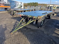 Open aanhangwagen 20ft, hoekstra, legergroen - afbeelding 27 van  29