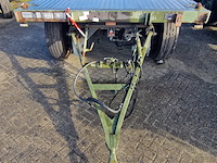 Open aanhangwagen 20ft, hoekstra, legergroen - afbeelding 29 van  29