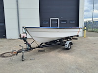 Open boot incl. boottrailer, placom, 400