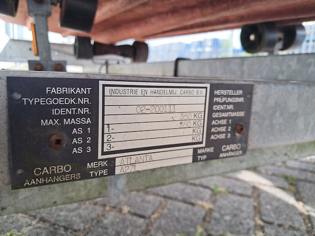 Open boot incl. mercury 4pk 2 takt en boottrailer, maryland, 420 - afbeelding 6 van  36