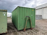 Open haakarm afzet afvalcontainer - afbeelding 1 van  4
