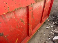 Open haakcontainer met kiepklep - afzet afvalcontainer - afbeelding 3 van  6