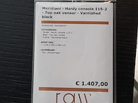 Open kast meridiani, hardy, zwart - afbeelding 2 van  6