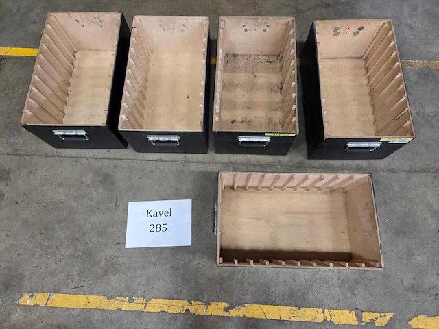 Open kist (5x) - afbeelding 1 van  1