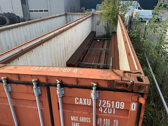 Open top 40ft container met inhoud (2x) - afbeelding 4 van  11