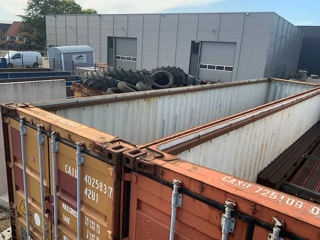 Open top 40ft container met inhoud (2x) - afbeelding 5 van  11