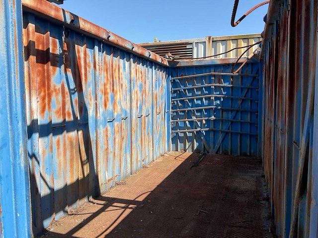 Open top zeecontainer - afbeelding 2 van  4