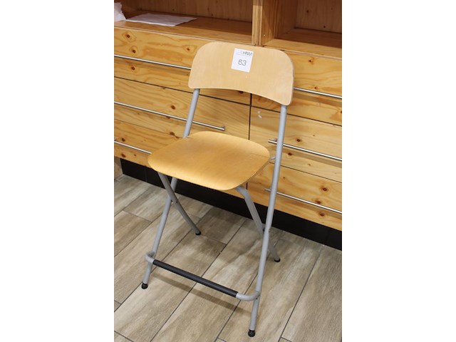 Opklapbare barkruk. - afbeelding 2 van  2