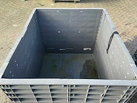 Opklapbare kunststof bak (120x100x100cm) 10x - afbeelding 4 van  9