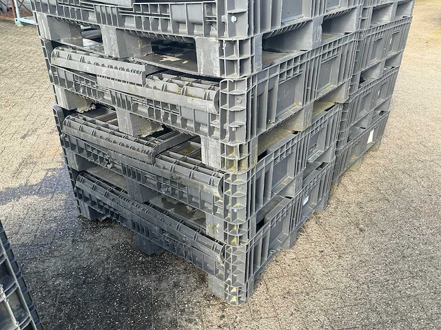 Opklapbare kunststof bak (120x100x100cm) 10x - afbeelding 6 van  9