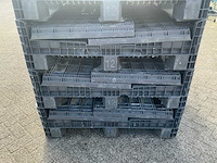 Opklapbare kunststof bak (120x100x100cm) 10x - afbeelding 7 van  9