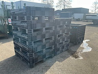 Opklapbare kunststof bak (120x100x100cm) 10x - afbeelding 8 van  9