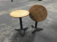 Opklapbare tafel (2x) - afbeelding 1 van  6