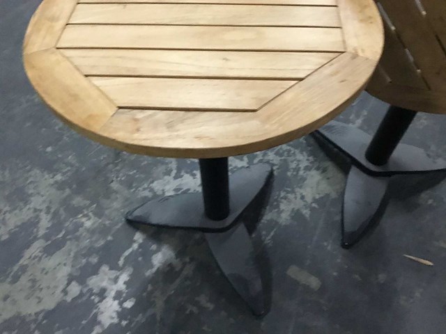 Opklapbare tafel (2x) - afbeelding 5 van  6