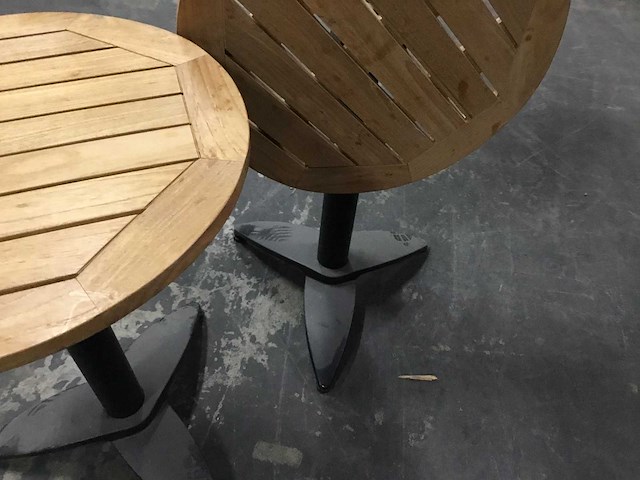 Opklapbare tafel (2x) - afbeelding 2 van  6