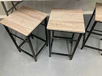 Opklapbare tafel met 3 krukken - afbeelding 2 van  2