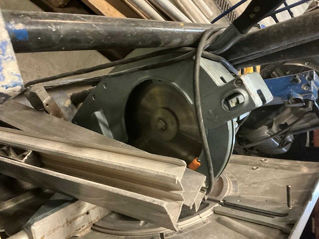 Opklapbare tafelzaag (2x) - afbeelding 3 van  6